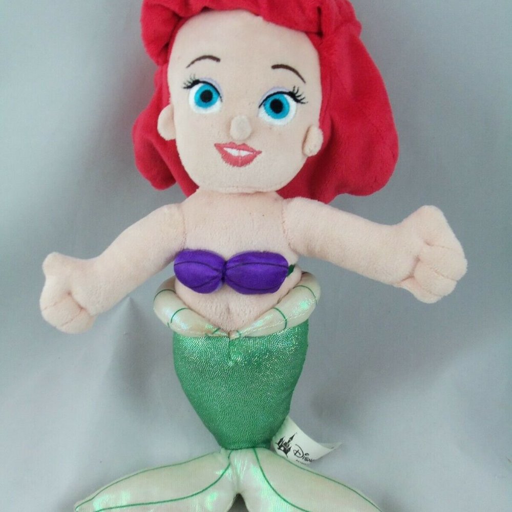 Ariel 13" Disney Parks Stuffed Plush Toy-NWOT